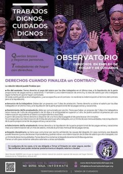 CARTEL 5 - DERECHOS CUANDO FINALIZA un CONTRATO